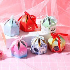 Tie rope candy wedding gift box jewelry packaging carton