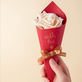 New wedding flower cone ice cream packaging box creative candy carton 215cmpicture16