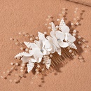 fleur de marie peigne  cheveux simple tte fleur millet perle perle noeud accessoires de mariagepicture6