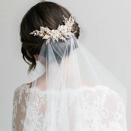 fleur de marie peigne  cheveux simple tte fleur millet perle perle noeud accessoires de mariagepicture7
