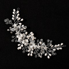 Bridal Crystal Headwear Flower Rhinestone Hairband