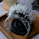 Krone Kristall Perlen Stirnband Braut Hochzeit Haarschmuckpicture6