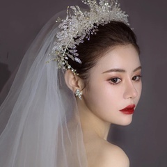 crown bridal handmade rhinestone hairband hair accessories