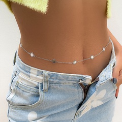 jewelry hip-hop handmade belt casual body metal waist chain