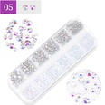 12pack of flatbottomed drill manicure color rhinestone nail decorationpicture11