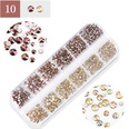 12pack of flatbottomed drill manicure color rhinestone nail decorationpicture16