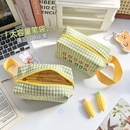 cute fashion plaid largecapacity stationery bag pencil casepicture9