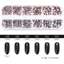 12pack of flatbottomed drill manicure color rhinestone nail decorationpicture4