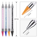 stylo d39art d39ongle acrylique multifonctionnel  double tte de couleur unie de modepicture9