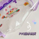Cosmetic bag female transparent portable largecapacity cosmetic storage bagpicture9