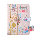cute girl magnetic buckle leather hand ledger student coloring page notebookpicture7