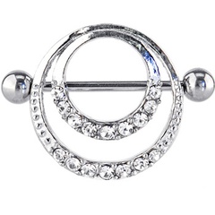 wholesale diamond U-shaped rod breast ring body puncture jewelry wholesale