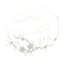 Fashion Bridal Wedding Hair Accessories Alloy Flower Pearl Hairbandpicture8