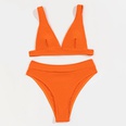 Bikini color liso cintura alta con abertura multicolorespicture20