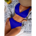 Bikini color liso cintura alta con abertura multicolorespicture41