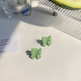 New Female Simple Green Geometric Alloy Stud Earringspicture22