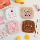 plush cartoon cosmetic storage bag embroidery bunny bagpicture6