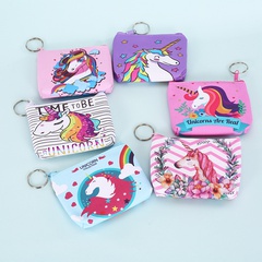 new unicorn children's small purse unicorn cartoon wallet 11.3*9.3
