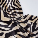 2022 Mode neue hohle Schlinge Zebradruck dnnes Kleidpicture11