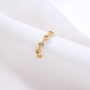 simple Cshaped copper zircon piercing nose ring nose stud piercing jewelry wholesalepicture10