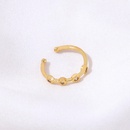 simple Cshaped copper zircon piercing nose ring nose stud piercing jewelry wholesalepicture11