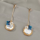 simple tassel pearl butterfly flower ladies metal earringspicture7