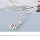 fashion geometric inlaid rhinestones alloy stud earrings wholesalepicture9