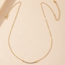new diamondstudded curved pendant necklacepicture8