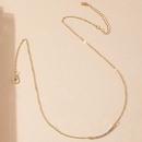 new diamondstudded curved pendant necklacepicture9