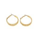 Fashion simple big alloy earring hoop jewelry femalepicture10