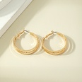 Fashion simple big alloy earring hoop jewelry femalepicture11