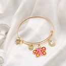 new simple womens jewelry set drip oil butterfly heart dragonfly alloy braceletpicture9