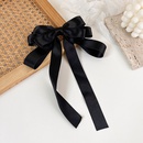 black streamer bow fashion hair accessories new back head spring clippicture9