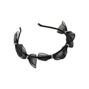 Korean new rhinestone bow headband retro mesh bow headbandpicture11