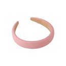 spring and summer pink headband Korean widebrimmed sponge headbandpicture11