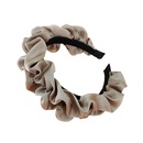 simple fabric pleated headband simple widesided chiffon headbandpicture8