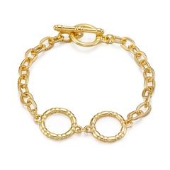 fashion bracelet O-shaped chain jewelry simple alloy bracelet