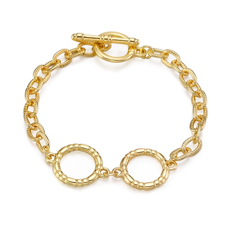 fashion bracelet O-shaped chain jewelry simple alloy bracelet's discount tags