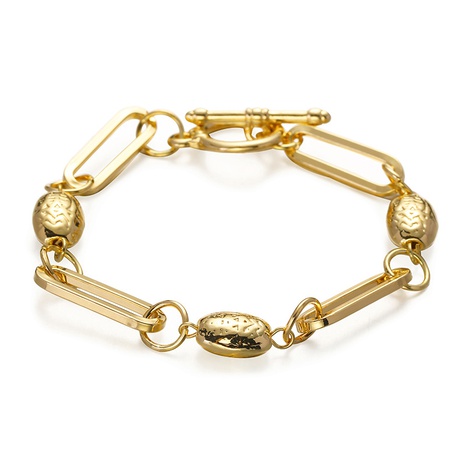 fashion hollow chain geometric simple alloy bracelet's discount tags