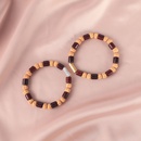 New leaf sandalwood dragon scale pattern diamond Bodhi beads alloy bracelet jewelrypicture6
