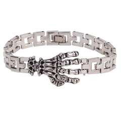 retro skull  claw jewelry buckle fashion titanium steel titanium steel bracelet