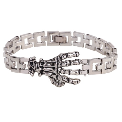retro skull  claw jewelry buckle fashion titanium steel titanium steel bracelet's discount tags