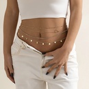 multilayer tassel sequined metal waist beach rhinestone alloy body chainpicture8