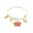new simple womens jewelry set drip oil butterfly heart dragonfly alloy braceletpicture11