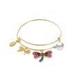 new simple womens jewelry set drip oil butterfly heart dragonfly alloy braceletpicture12