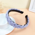new bubble chiffon braided widebrimmed fabric braided hairpinpicture9