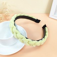 new bubble chiffon braided widebrimmed fabric braided hairpinpicture13
