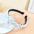 new bubble chiffon braided widebrimmed fabric braided hairpinpicture14