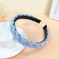 new bubble chiffon braided widebrimmed fabric braided hairpinpicture15