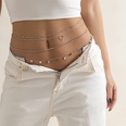 multilayer tassel sequined metal waist beach rhinestone alloy body chainpicture12